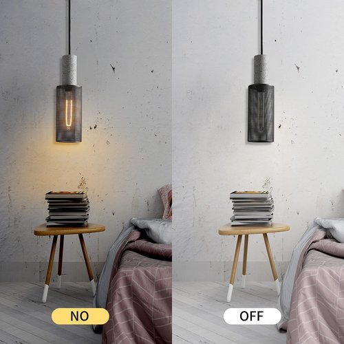 Lighten Chance 2-Pack 4" Black Pendant Light Fixtures, Adjustable Modern Hanging Lamp Shade for Kitchen Island, Industrial Metal Lampshade Ceiling Lighting for Dining Table Hallway Living Room