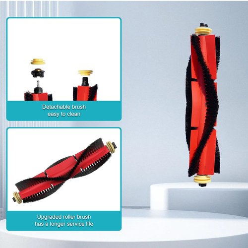 LOVECO Replacement Parts Kit Compatible for Roborock S5 S5 Max S6 MaxV S6 Pure E20 E25 E35 - Sweeping and Mopping Robotic