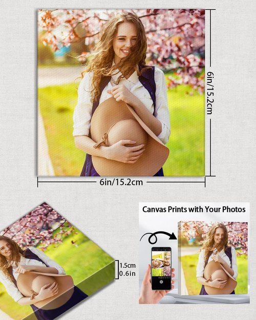 AbcCustomize Canvas Prints - Personalized Wall Art for Living Room & Bedroom Decor | Custom Photo Gifts