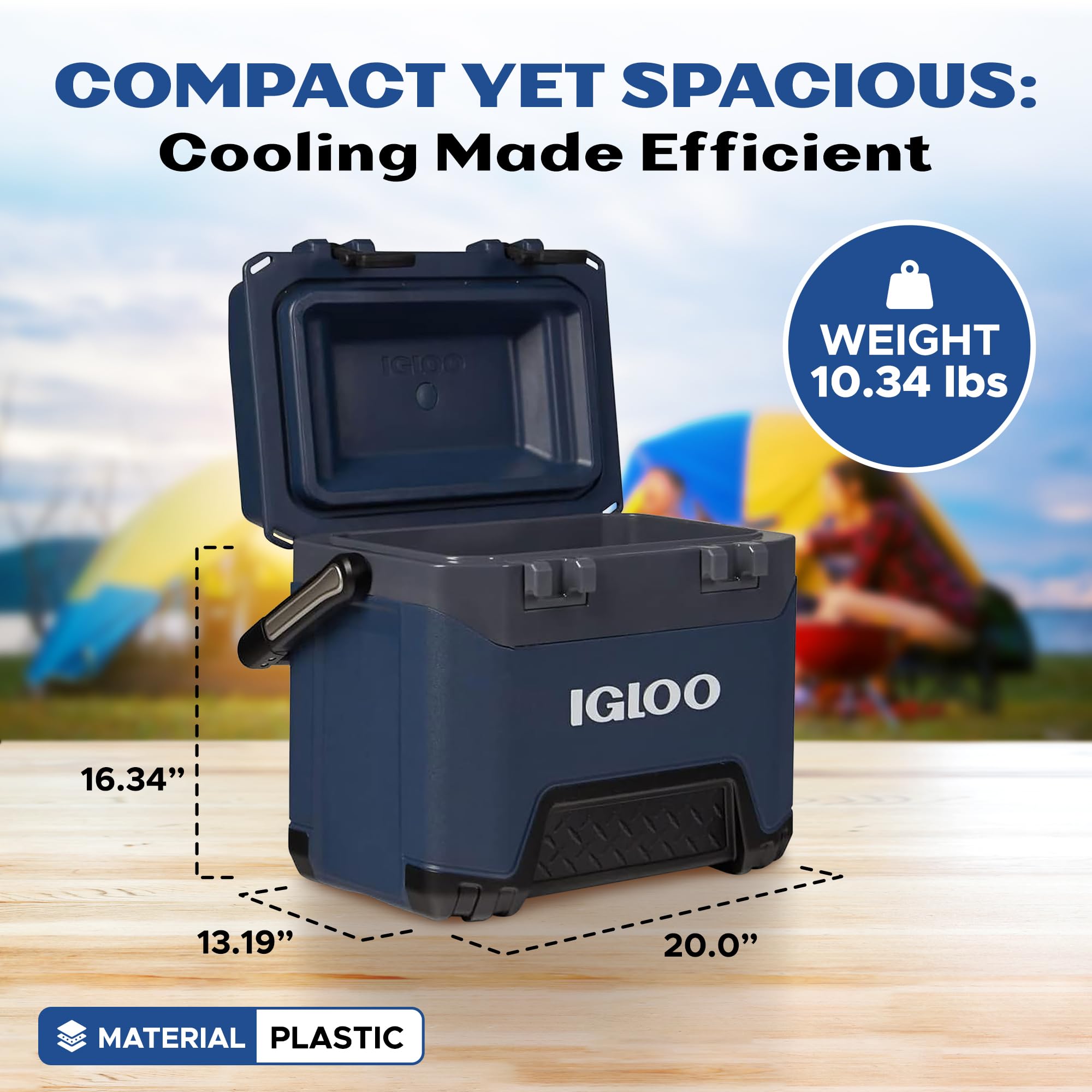 Igloo BMX 25 QT Rugged Blue