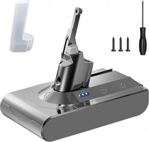 Dyson V8 Battery Replacement - Upgraded 21.6V Compatible with V8 Animal, Absolute, Motorhead & Fluffy