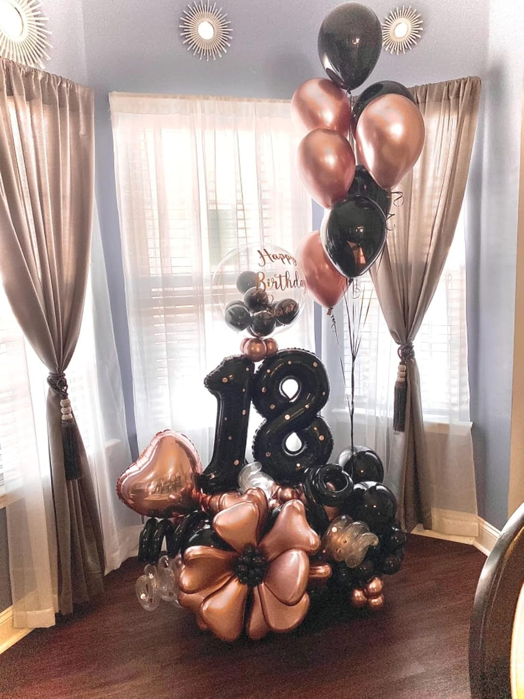 Number 16 Balloon by [Brand Name] - 40 Inch Black Number Balloon for Birthdays & Anniversaries