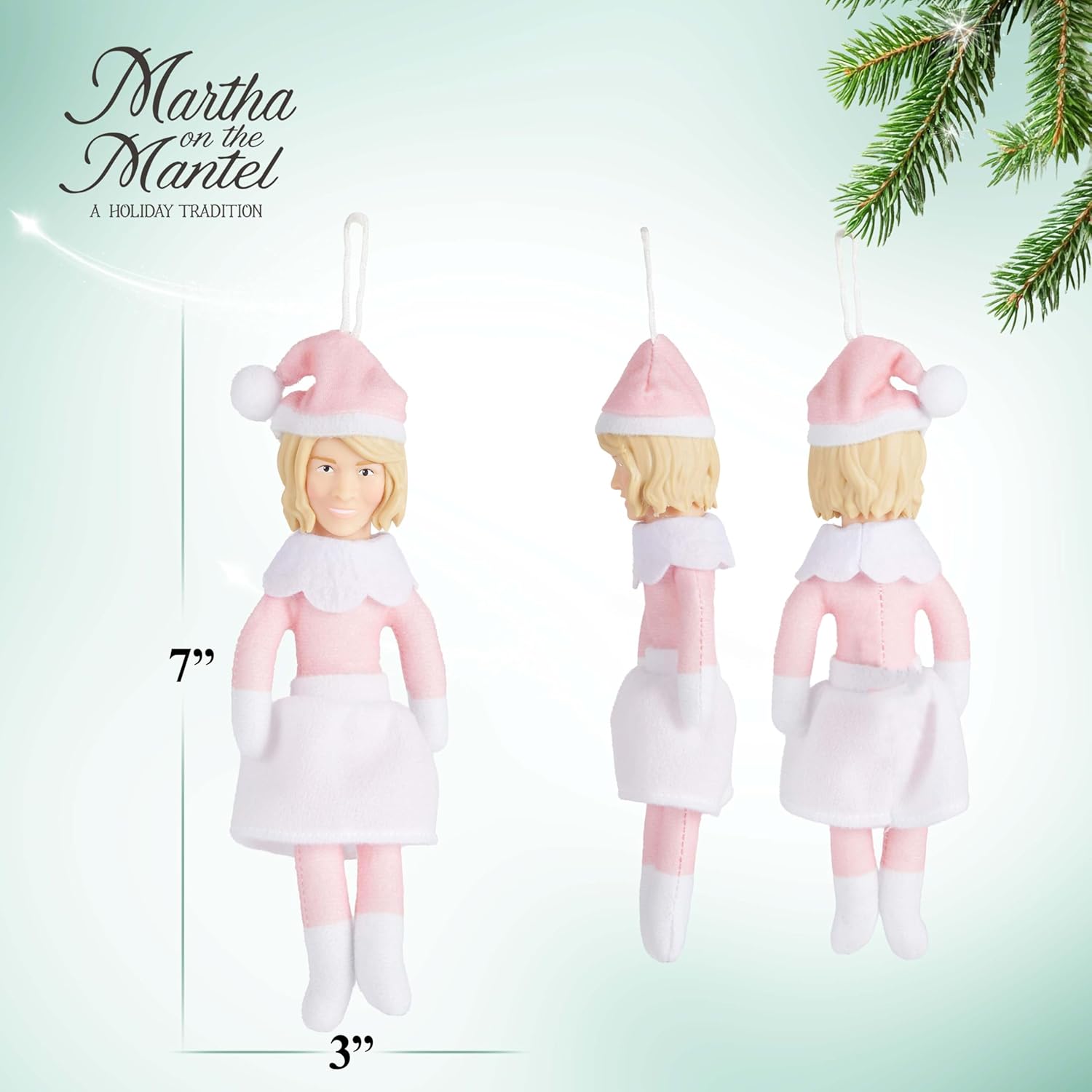 Martha Stewart Christmas Ornaments for Adults - Funny Holiday Décor | Collectible Mantel & Tree Decoration