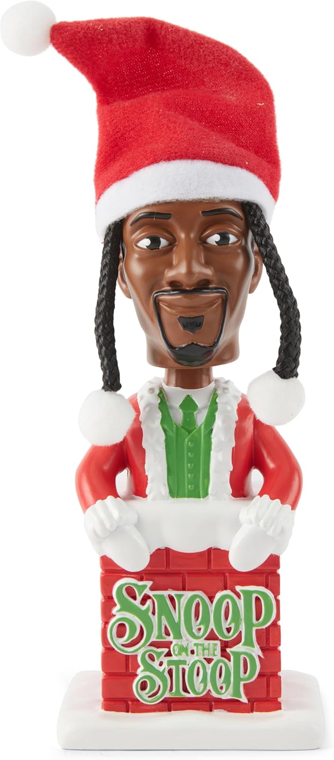 Snoop Dogg Bobble Head - Funny Christmas Gift for Dashboard Decor | Unique Collectible