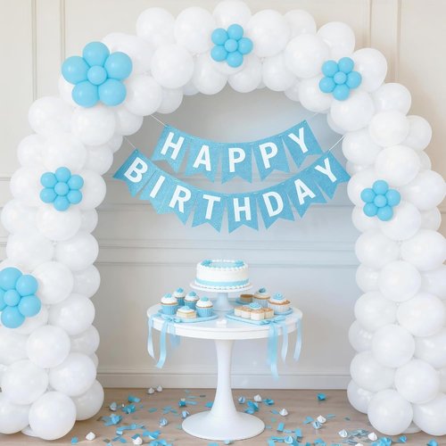 LOLStar 12-Inch White Latex Balloons - 100 Pcs Bulk for Wedding, Baby Shower, and Party Decorations