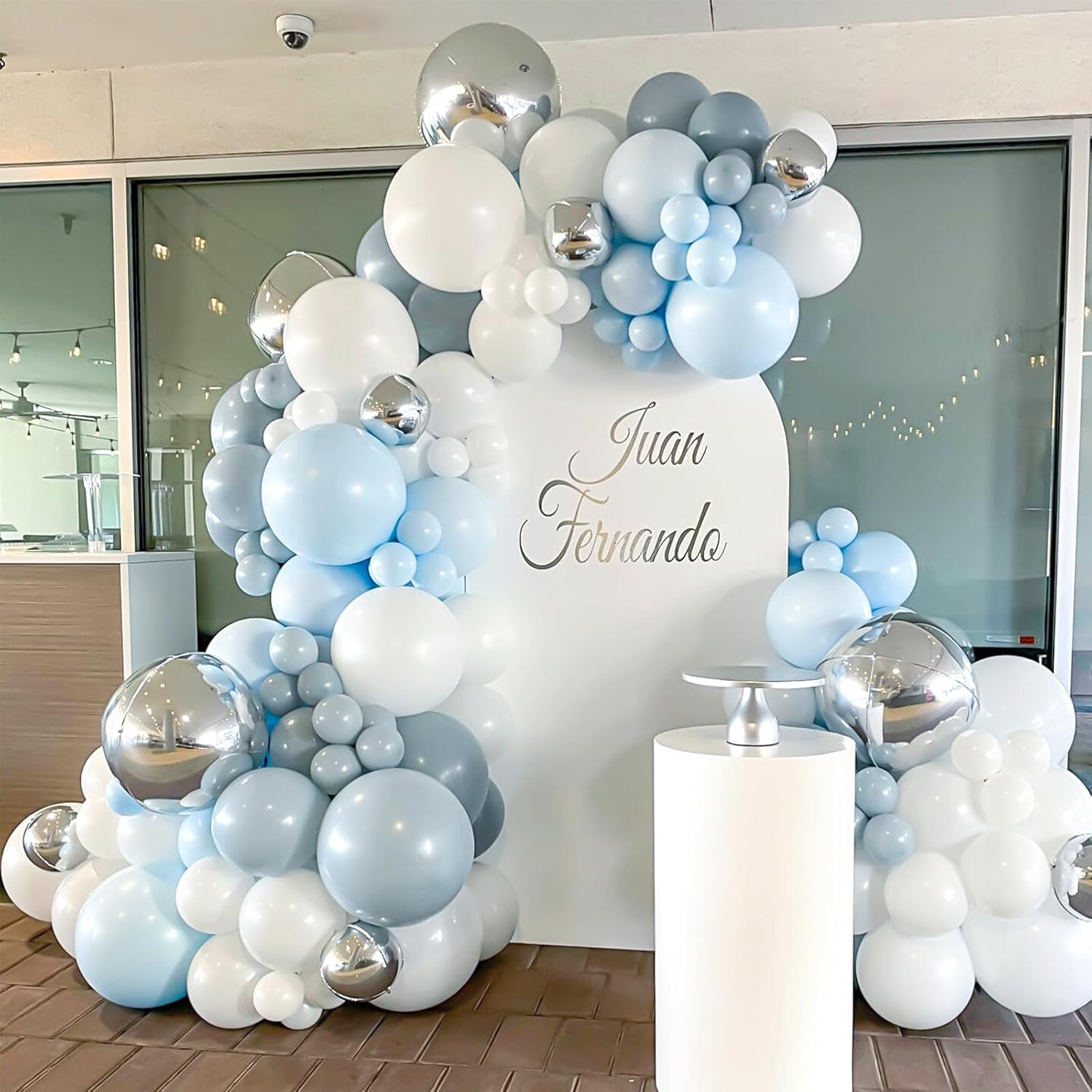 RUBFAC 120pcs White Latex Balloons - 12 Inches for Birthday, Baby Shower & Wedding Decorations