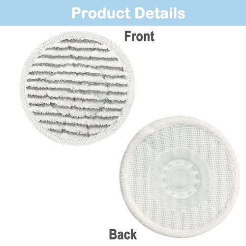 12 Pack S7001 Pads Replacement Steam Mop Pads for Shark S7001 S8201 S7000AMZ S8001 S7000 S7001TGT S7005 S7020 Series Steam Mop Pads,Steam & Scrub All-in-One Scrubbing Mop Pads,Compare Part #:XKITP7000