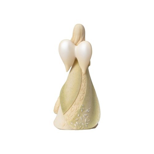 Enesco Foundations Retirement Journey Angel Holding Clock Miniature Figurine, 4.33 Inch, Multicolor