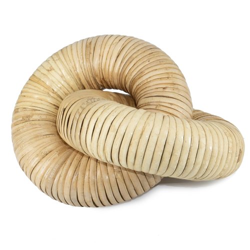 HUAXIN CRAFT H Rattan Chain Link Décor, Hand Woven 2 Pieces Table Decor with Bohemian Style