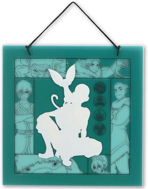 Avatar The Last Airbender Aang Acrylic Wall Decor - Fun Home Art for Fans | Unique Hanging Design