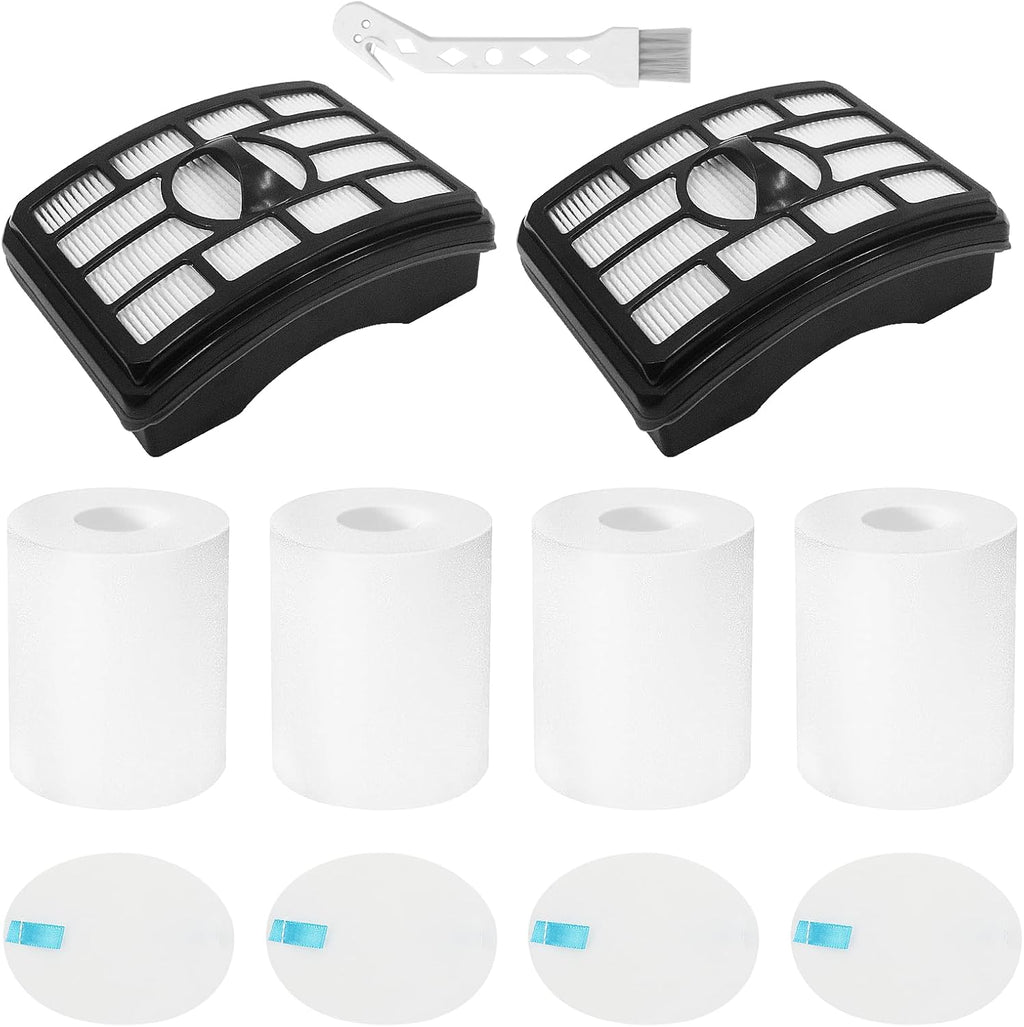 Shark Filter Replacement - 2 + 4 Pack for Rotator Pro Lift-Away NV500 Series | Compatible with XFF500, XHF500