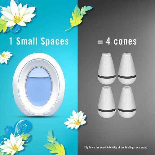 Febreze Small Spaces Air Freshener, Odor-Fighting, Plug In Alternative, Air Fresheners for Home and Bathroom and Kitchen, Closet Air Fresheners, Honey Berry Hula Scent, 1 Count
