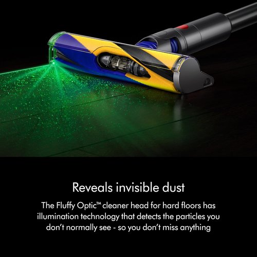Dyson V15 Detect Plus Cordless Vacuum - Illumination Reveals Dust, 240AW Power, 60-Minute Runtime | Deep Cleans Hard Floors & Carpets