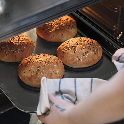 Carbon Steel Sheet Pan by [Brand Name] - Nonstick Baking Tray for Cookies & Pastries | 14.5” x 10” Size