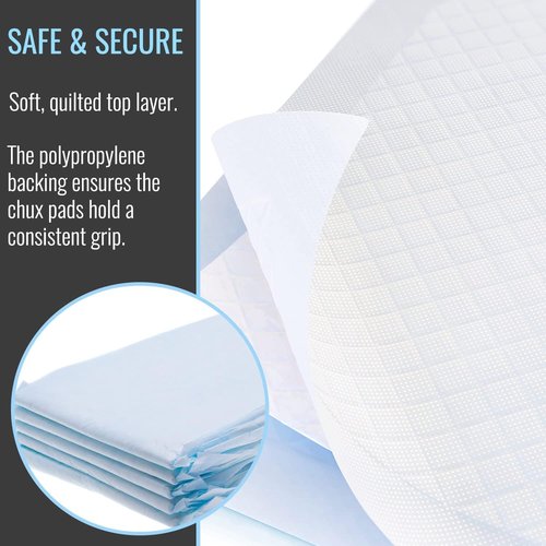 DMI Absorbent Disposable Incontinence Underpads - 30” x 36” Bed & Puppy Pads | 100 Count for FSA & HSA