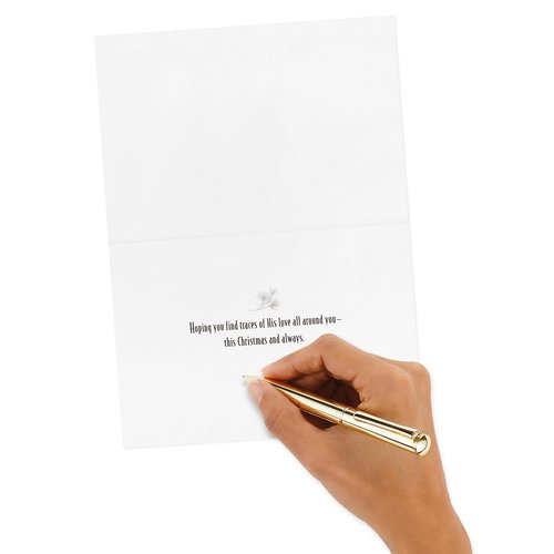 Hallmark Thomas Kinkade Christmas Cards (16 Cards and Envelopes) Christmas Blessing