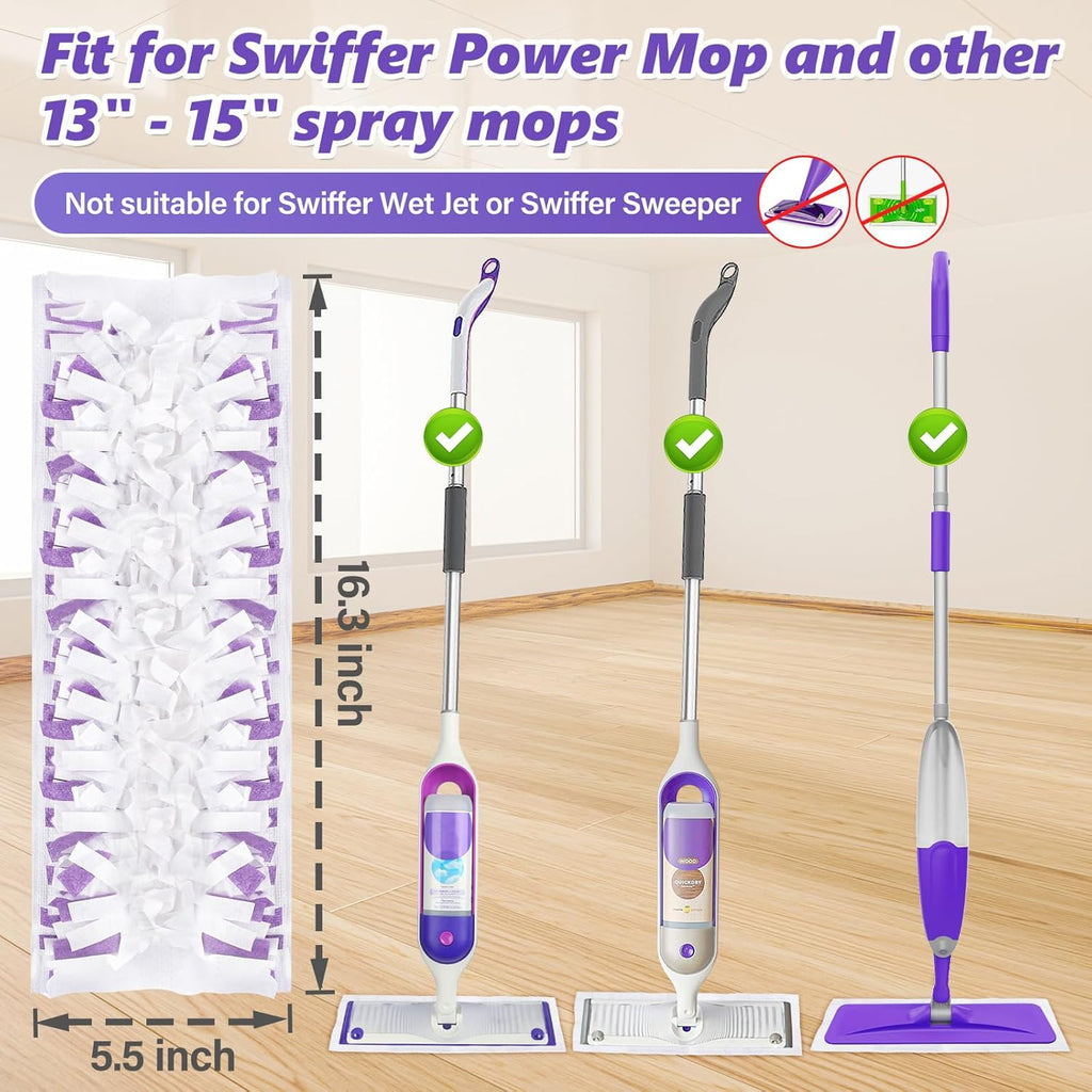 Swiffer | Mop Pads Refills - 20 Pcs Wet & Dry Disposable Pads for Multi-Surface Floor Cleaning