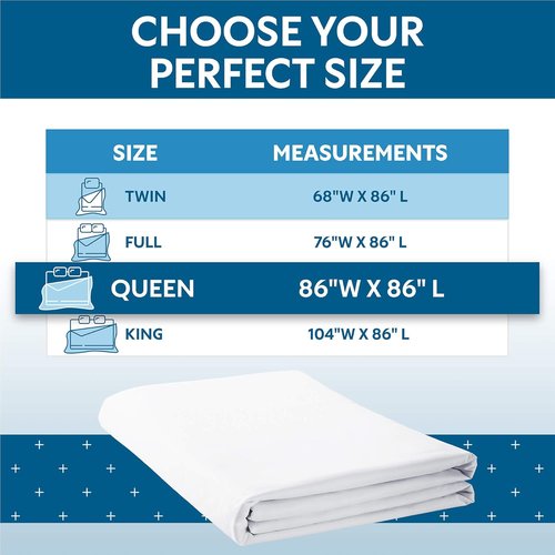 Guardmax Waterproof Duvet Cover - Premium Jersey Fabric, Bed Bug & Allergen Proof | Queen Size (86 x 86)