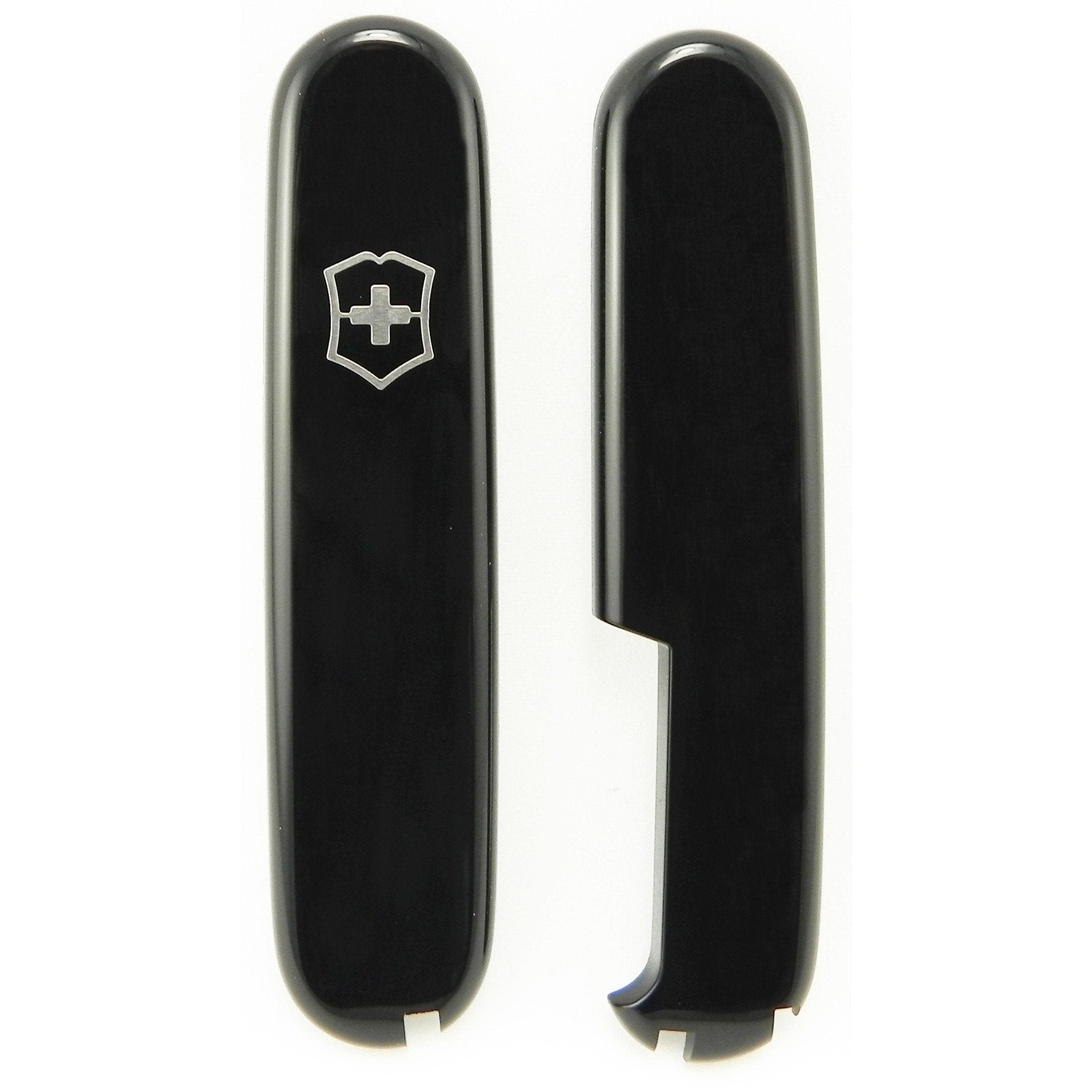 Victorinox Genuine PLUS plastic covers - 91mm scales with extra pen slot (Black)