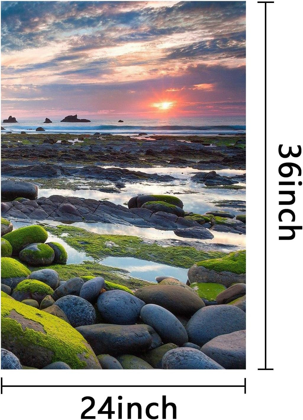ZXDZSM Custom Canvas Poster - Personalized Wall Art Print | Unframed 24" X 36" - Upload Your Image