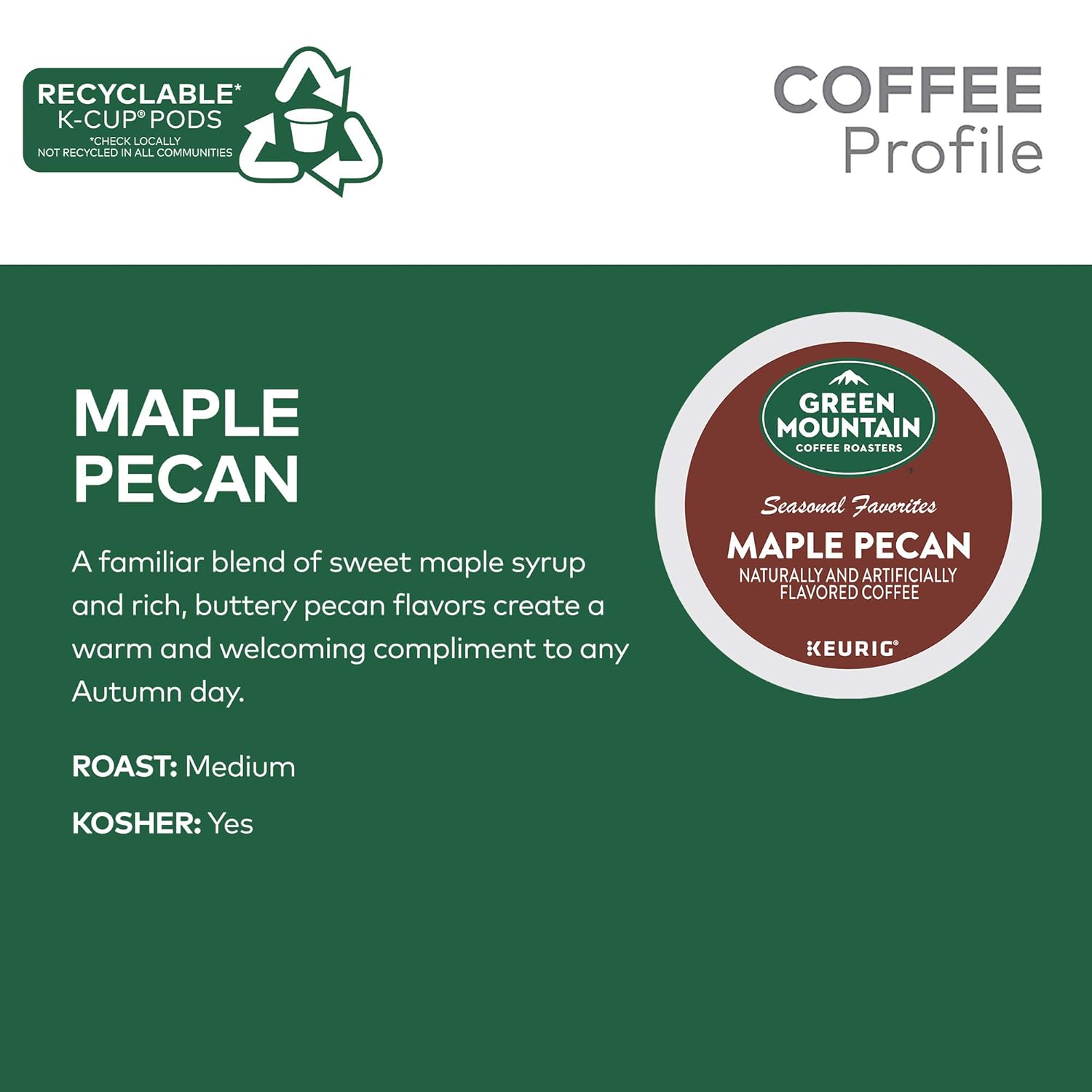 Maple Pecan Coffee - Rich Flavor Blend for a Cozy Morning | 12 oz Bag
