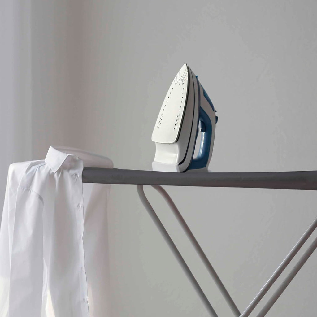 Hearth & Harbor Ironing Board Cover and Pad 15x54 Full Size, Thick Heavy Duty Scorch Resistant Padding Elastic Edge Hook & Loop Fastener, Iron Board Cover with Padding, Grey