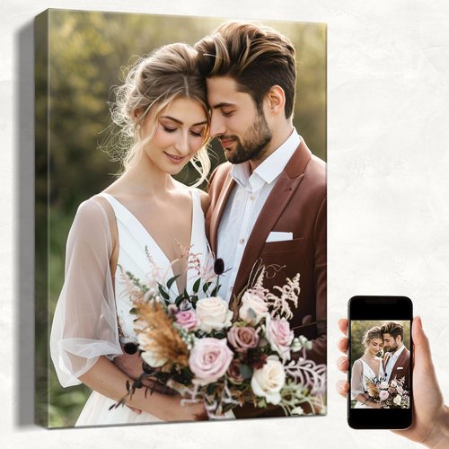 Karani Custom Canvas Prints - Personalized Wall Art for Home Decor | Unique 8x10 Gift for Weddings & Birthdays