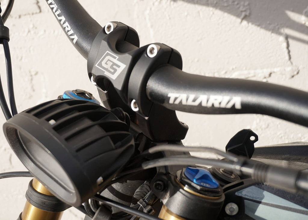 GritShift Direct Mount Stem Riser 2 inch for Sur-Ron – Aluminum Handlebar Riser fits Segway X260, Talaria Sting, Dirtbike, Motorcycle – Suspension Extension for Enhanced Handling, Riding Ergonomics