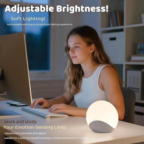 IYT Night Light - Dimmable Touch Lamp for Kids | 7 Colors, Eye-Friendly Silicone, 30-Min Timer