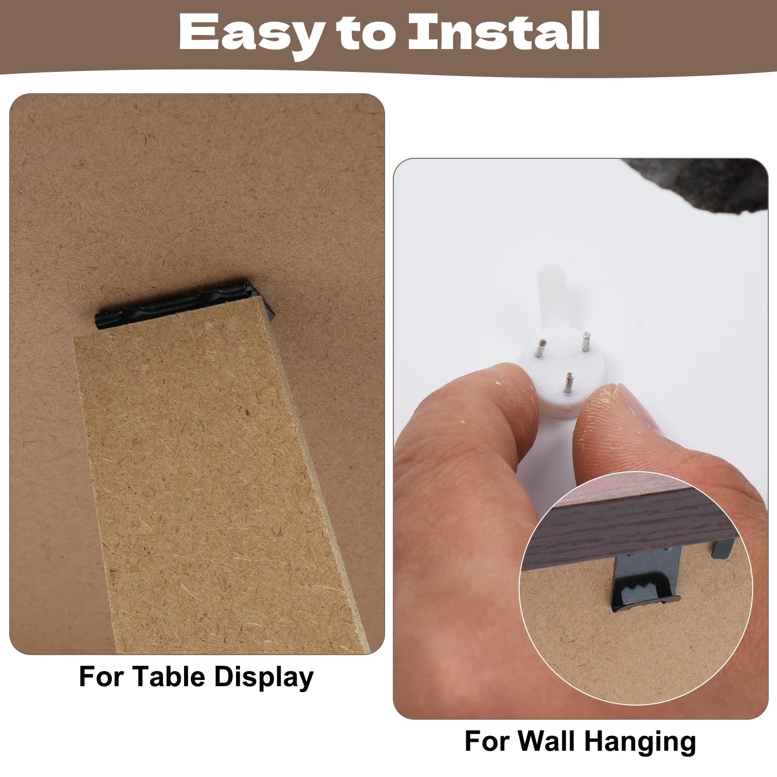 10 Pack Vintage Picture Frames for Wall or Tabletop Display Ornate Vintage Picture Frames Vintage Wall Art for Gallery Bedroom Living Room Antique Photo Frame for Wall Décor(Classic)