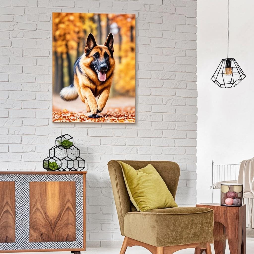 Skiennix Personalized Canvas Print - Custom Wall Art for Bedroom & Living Room | 20" W x 24" H