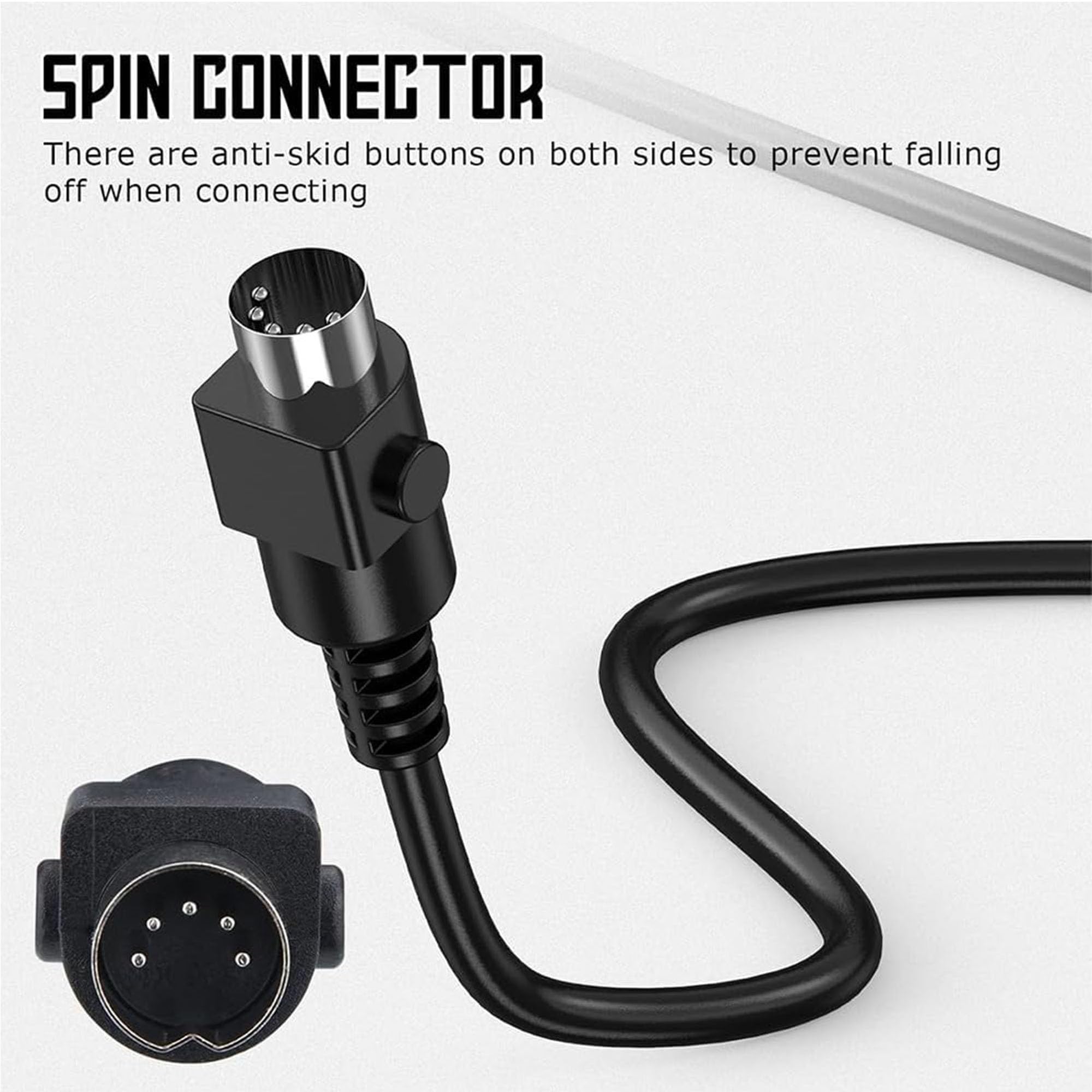 SZAWINLI Oval Recliner Switch,2 Key 5 Pin Straight Plug,Electric Sofa Recliner,Chair Lift Control Replacement, Compatible with Okin Limoss Pride Catnapper Couch Stand