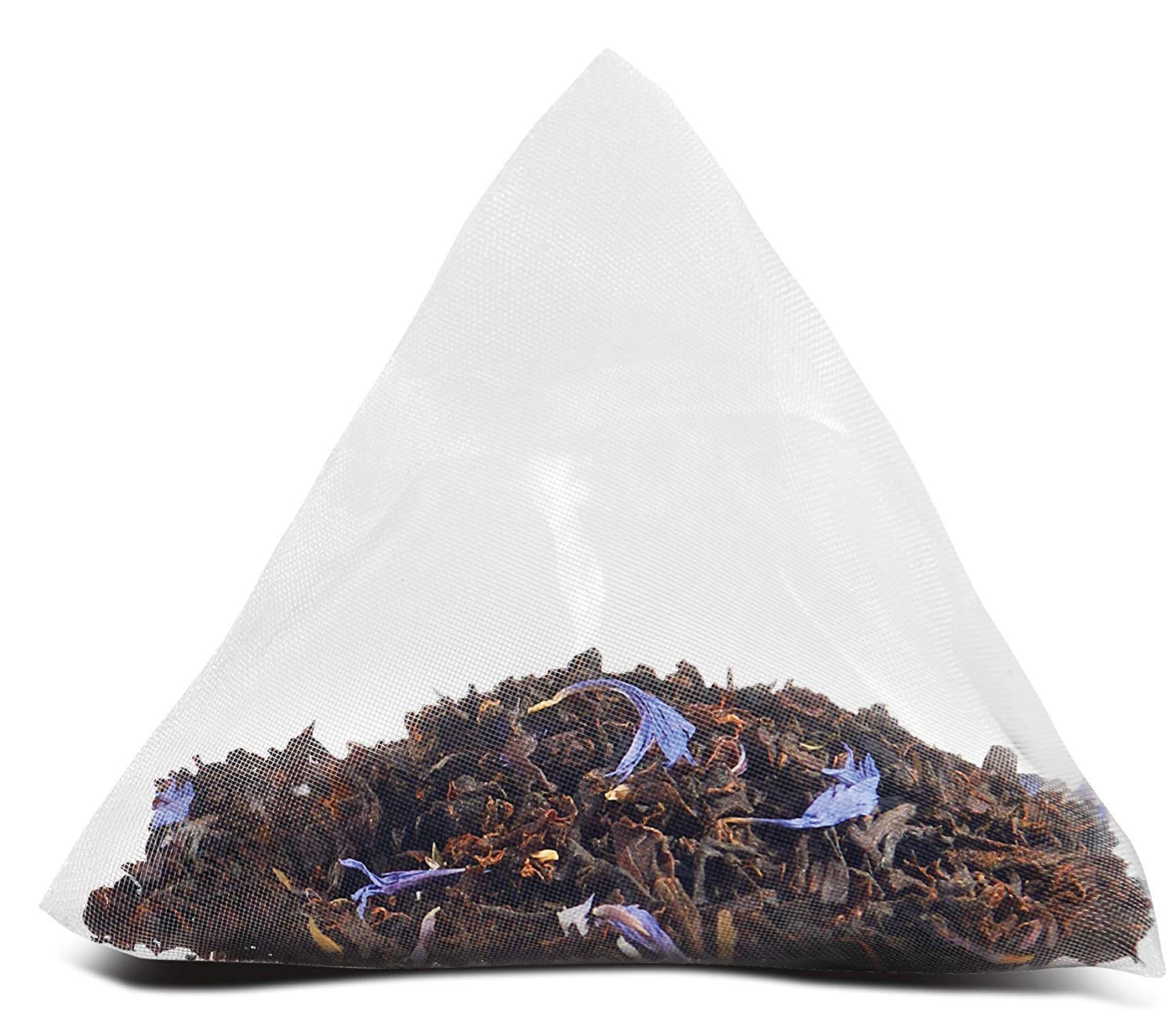 Two Leaves and a Bud Organic Earl Grey Tea Bags, Whole Leaf Caffeinated Black Tea in Compostable Sachets, 100 Count (Pack of 1)