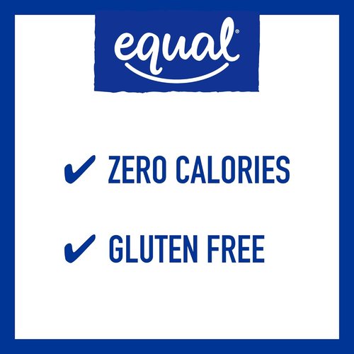 EQUAL Zero Calorie Sweetener Packets - Sugar Substitute for Healthier Living | 500 Count