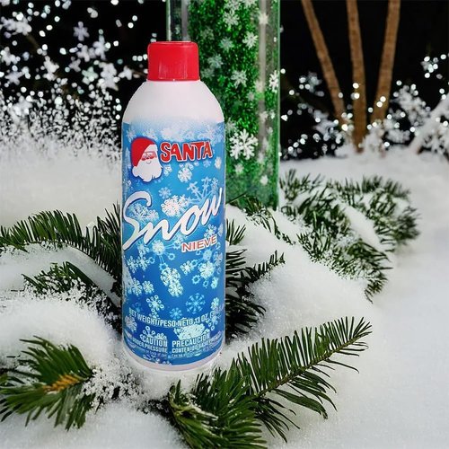 Brite Star 13Oz Aerosol Spray Snow - Perfect for Holiday Decorations & Winter Wonderland Effects