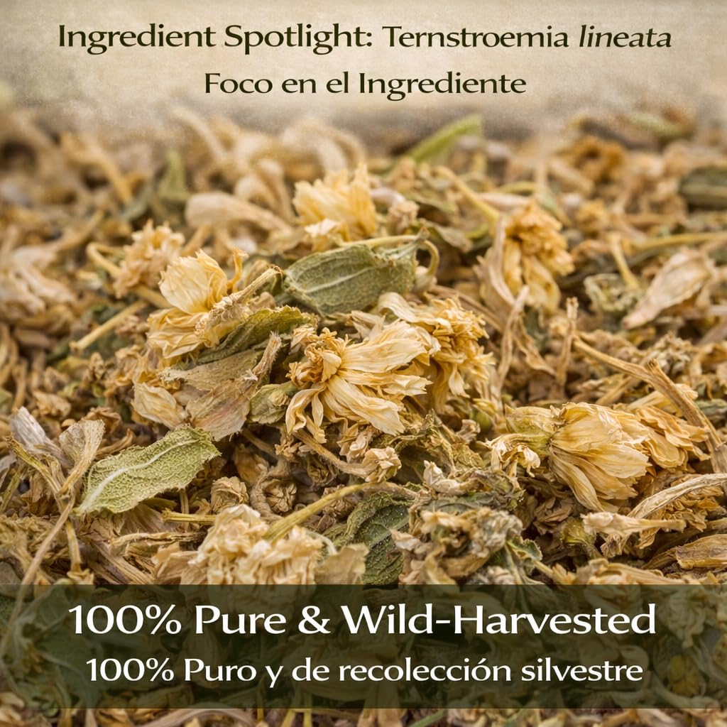 Tila Seca Herbal Tea (4 oz) – 100% Natural Linden Flowers & Leaves (Ternstroemia lineata) – Traditional Relaxation & Nightly Comfort – Wildcrafted Loose Leaf – Caffeine-Free, Vegan, Non-GMO – Authentic by BEXPERTSUSA
