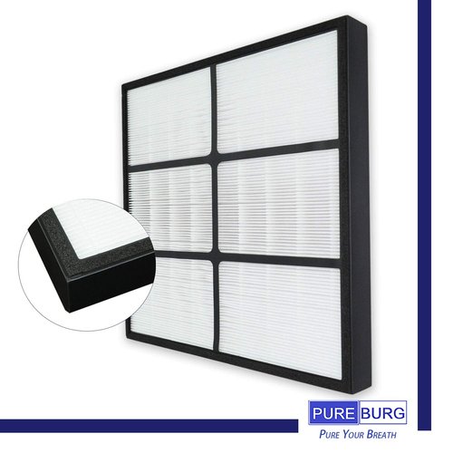 PUREBURG 1183050K Replacement Filter Compatible with Whirlpool Whispure Whispure Pro 2000 WPPRO2000 Series Air Purifiers,H13 True HEPA Activated Carbon Pre-Filters