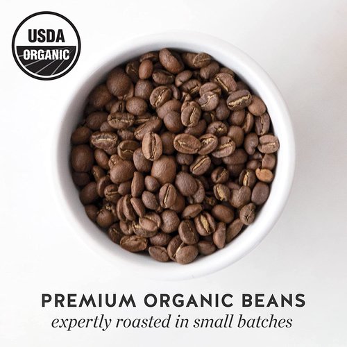 Blue Bottle Whole Bean Organic Coffee, Balanced, Medium Roast, 12 Ounce bag (Pack of 6)