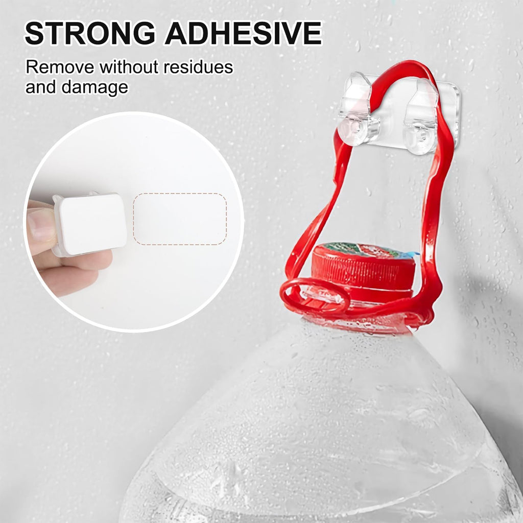 Outdoor Light Clips - 50 Heavy-Duty Waterproof Adhesive Clips for Hanging LED Lights | Perfect for Weddings & Patios