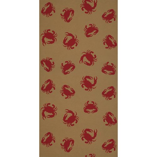 Beistle Crab Kraft Paper Table Roll Multicolor