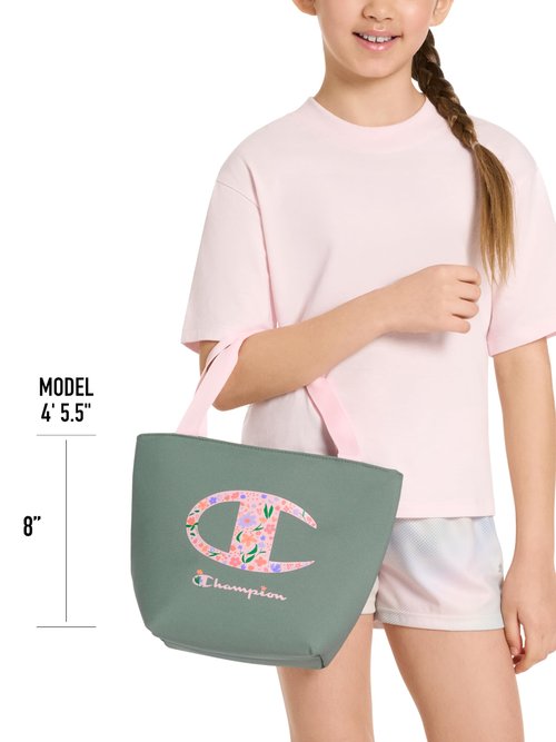 Champion Fresh Tote Lunch Kit, Pink/Blue, OS
