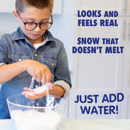 Jumbo Instant Snow - Fake Artificial Snow for Winter Fun | 30 Gallon, As Seen on Shark Tank