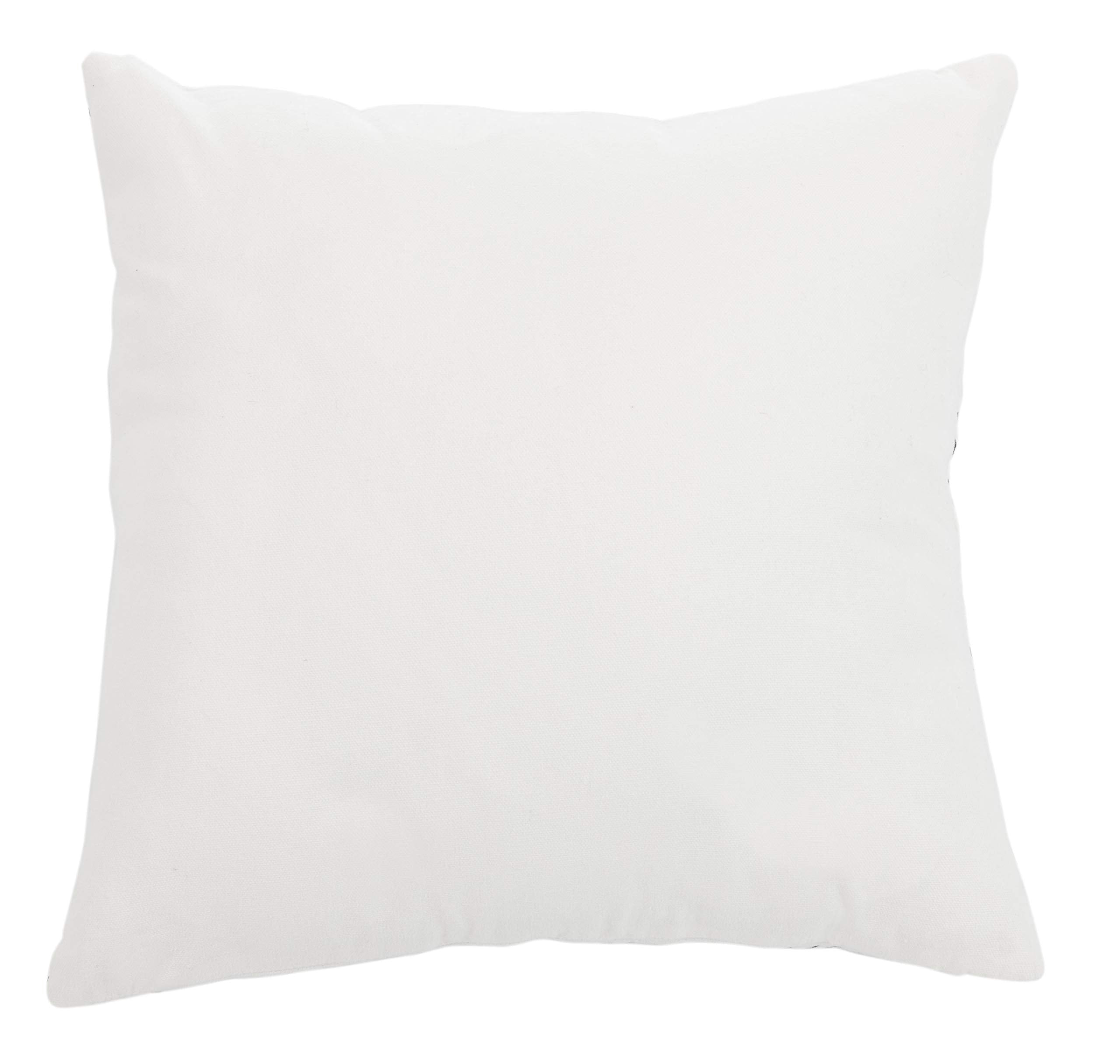 SAFAVIEH Sarden 18-inch Black and White Decorative Throw Pillow