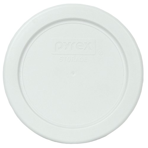 Pyrex 7202 1-Cup Glass Bowls & 7202-PC White Lids (4-Pack) - Made in USA