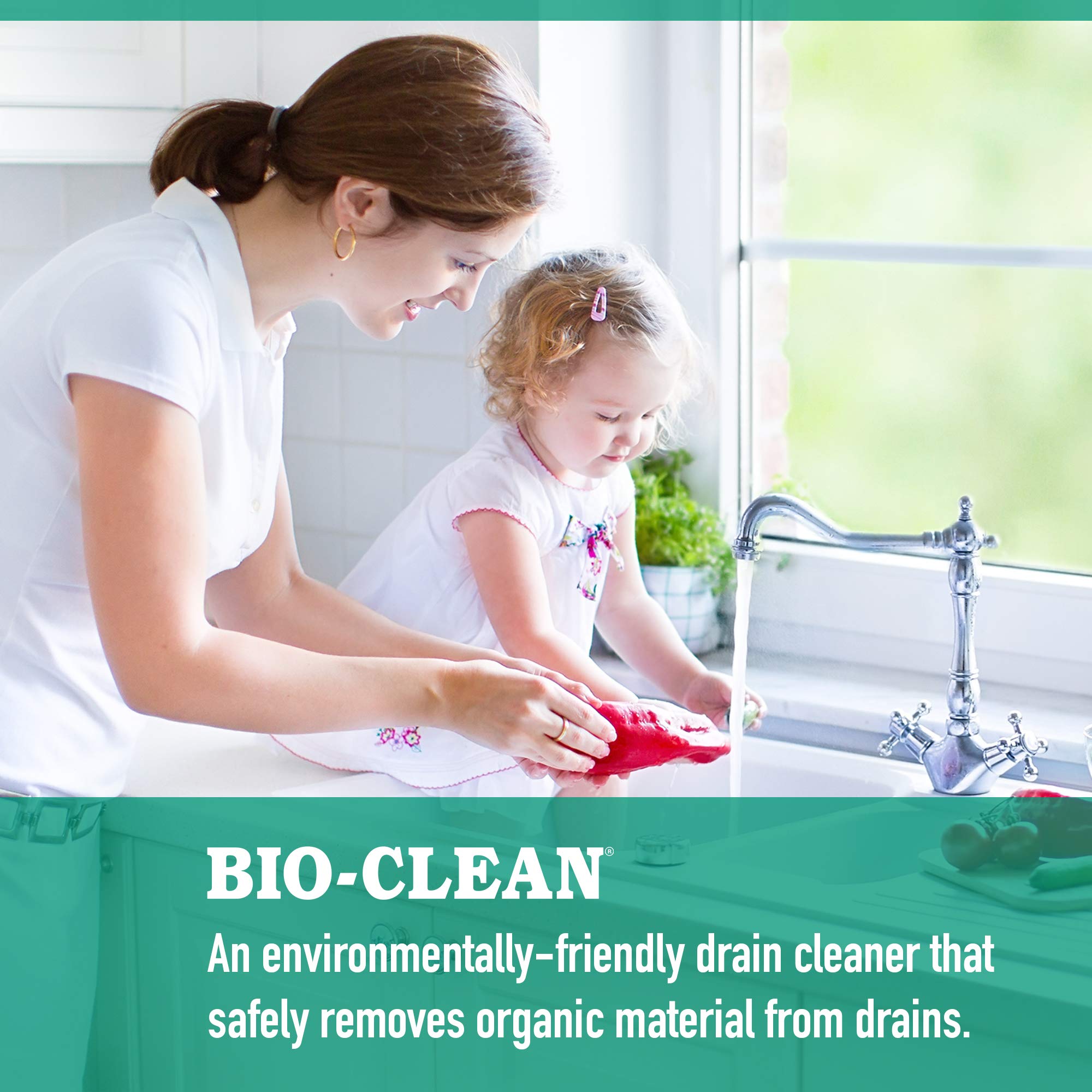Bio-Clean Ultimate Drain Cleaning Kit Cleans Drains- Septic Tanks - Grease Traps All Natural and 100% Guaranteed No Caustic Chemicals! Removes fats Oil and Grease, Completely Cleans Your System.