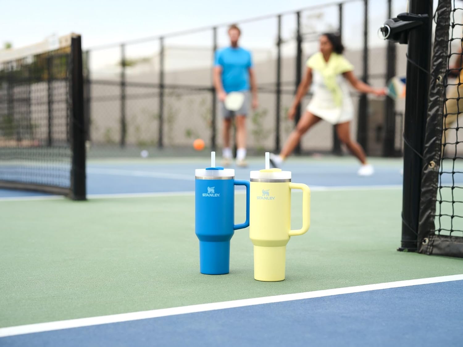 STANLEY Quencher H2.0 Tumbler - 40 oz Insulated Stainless Steel Cup with Handle & Straw | Azure Color