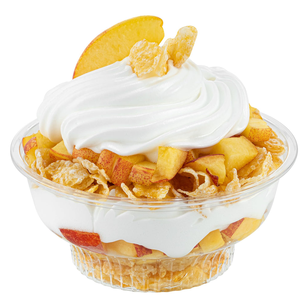 Restaurantware-RW Base 5 Ounce Round Ice Cream Cups, 500 Disposable Parfait Cups - Lids Sold Separately, Premium, Clear Plastic Dessert Cup, Serve Frozen Yogurt, Mousse, Pudding, Great For Parties