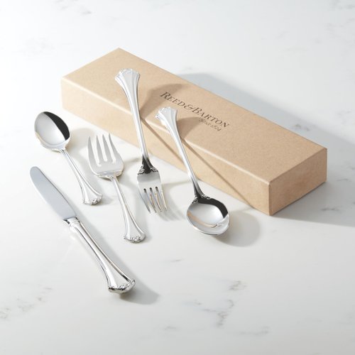 Reed & Barton Country French 5Pc Flatware Place Setting, 5 Piece, Silver