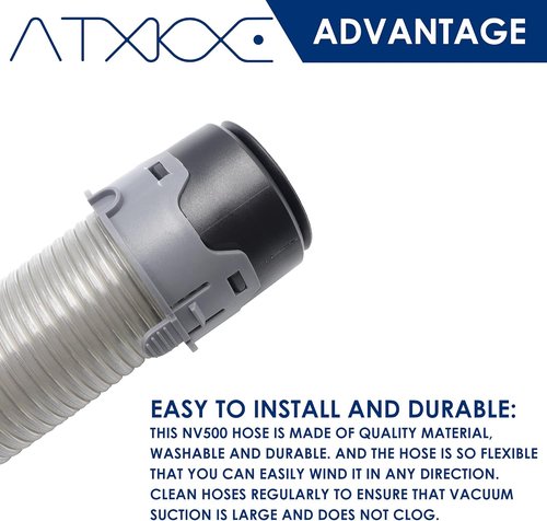 ATXKXE Vacuum Hose Handle Replacement - Compatible with Shark Rotator Models NV500-NV520 | Red, 1 Pack