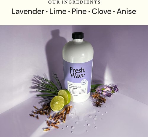 Fresh Wave Lavender Odor Eliminator Spray - Air Freshener Refill, 32 Fl. Oz.